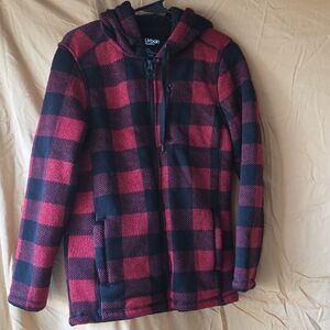 Urban Pipeline Black Textured Jacket